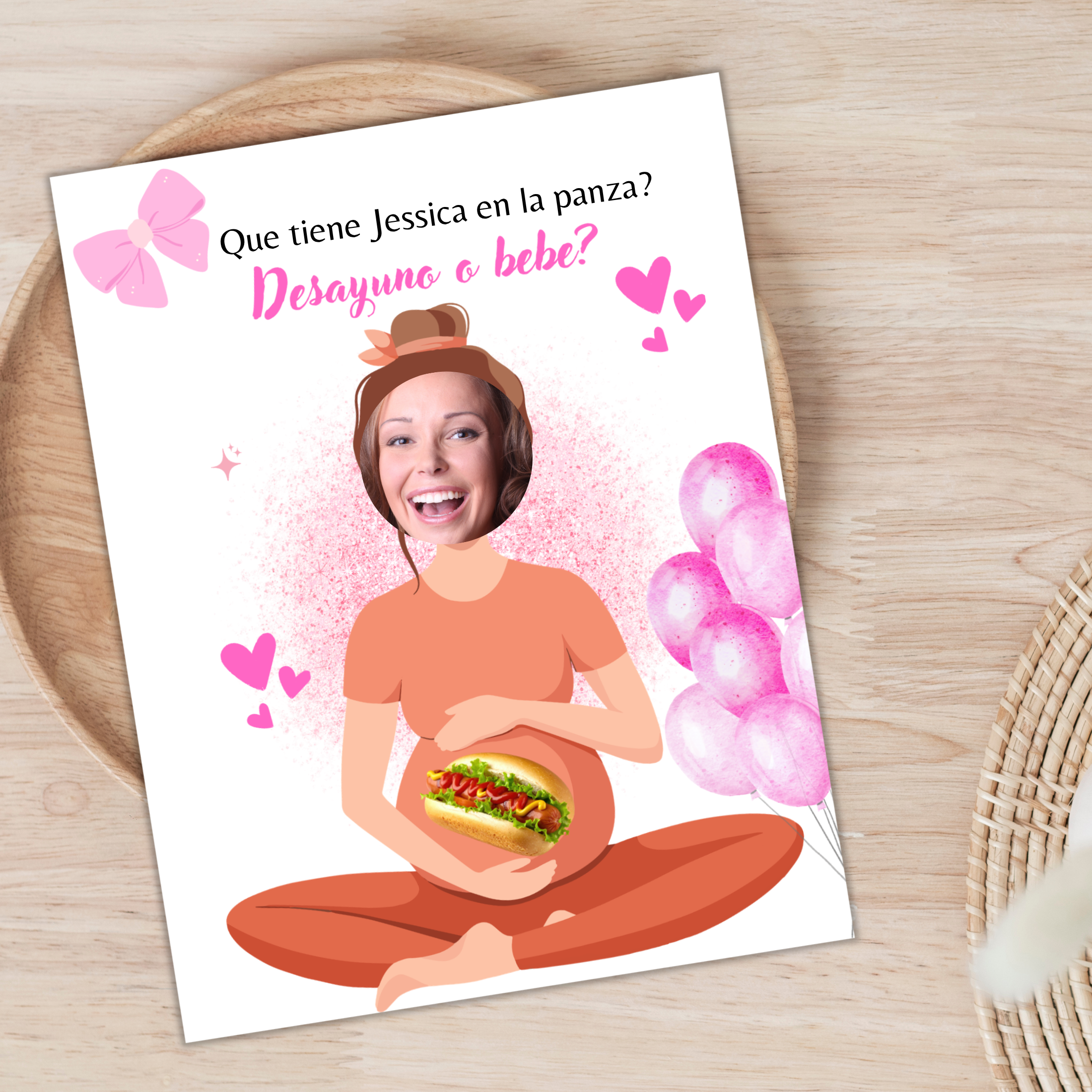 Desayuno o bebe?