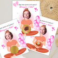 Spanish Baby Shower Game, Bebé o Desayuno Scratch-Off Cards, Pink Girl Party Game (Digital Download)