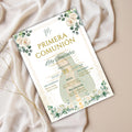 Spanish First Communion Invitation, Mi Primera Comunion Virgen de Guadalupe, Editable Invite Religious Event