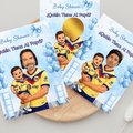 Baby Shower Game Quien Tiene Al Papa Featuring El America Soccer Jersey, Blue Cards For Boy Baby Shower, Who Has The Dad Spanish Scratch off Game
