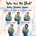 Baby Shower Game: Who Has The Dad? - Fun Party Activity (PDF Download)