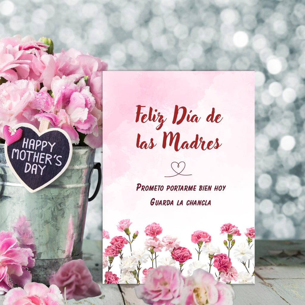 Funny La Chancla Mother's Day Card, Latino Mom Gift (Digital Download)