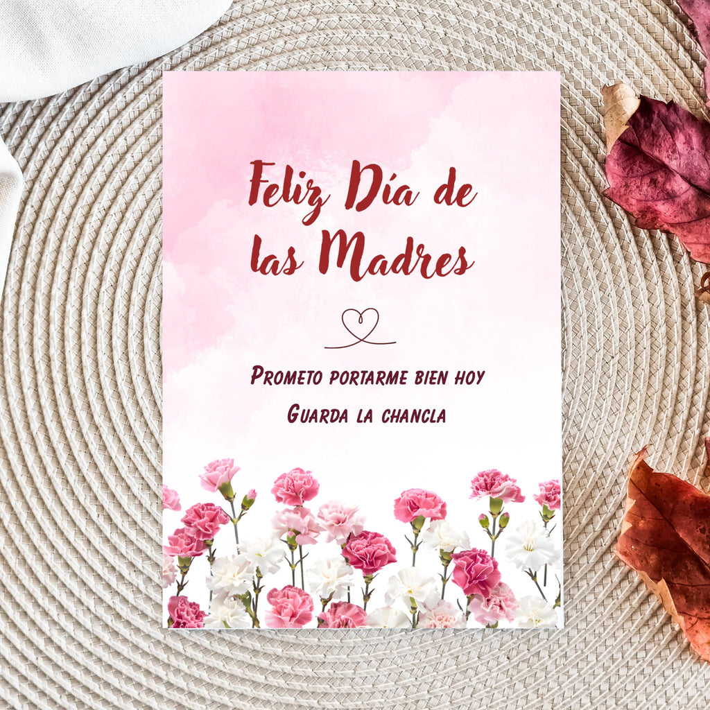 Funny La Chancla Mother's Day Card, Latino Mom Gift (Digital Download)