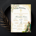 Baptism Editable Virgen de Guadalupe Invitation, Spanish/English Religious Invite,  Personalized Christening Invitation
