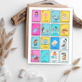 Loteria Baby Shower Game: 32 Boards, 64 Cards (Digital Download)