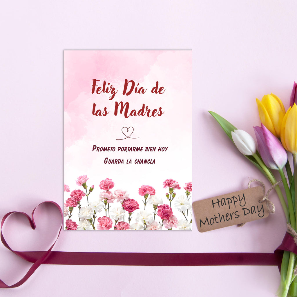 Funny La Chancla Mother's Day Card, Latino Mom Gift (Digital Download)