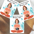 Baby Shower Game, "¿Desayuno o Bebé?" Scratch-off Cards