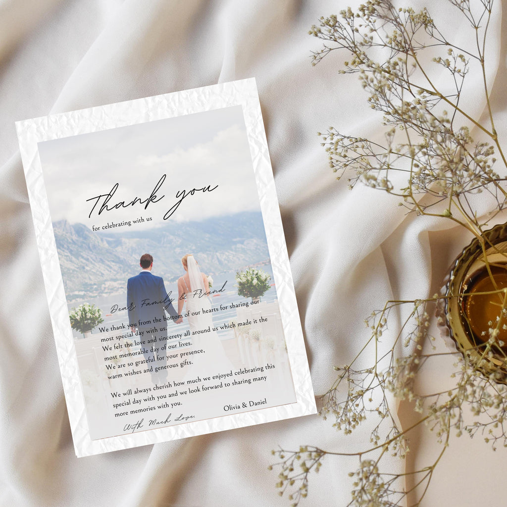 Minimalistic Wedding Invitation Bundle Template, Gold and White Elegant 5x7 Suite RSVP, Save The Date