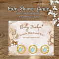 Baby Shower Scratch Off Game, Gender Neutral Jackpot, Baby Party Activity, Instant Download